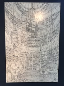 Sasquan art: library