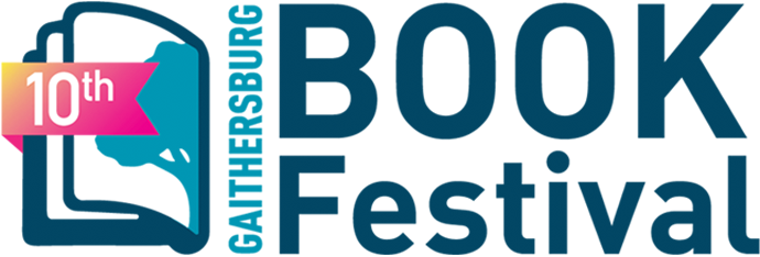 10th Gaithersburg Book Festival logo