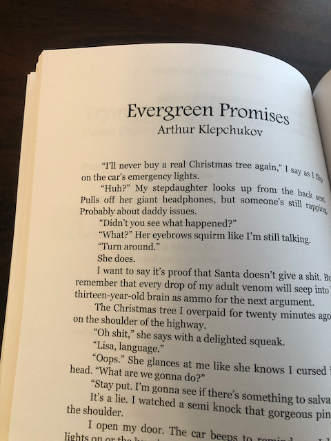 Palooka #12 first page of "Evergreen Promises" by Arthur Klepchukov